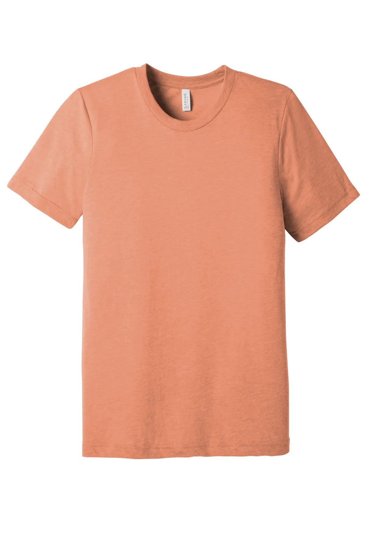 BELLA CANVAS  Unisex Triblend Short Sleeve Tee. BC3413 Sunset Triblend