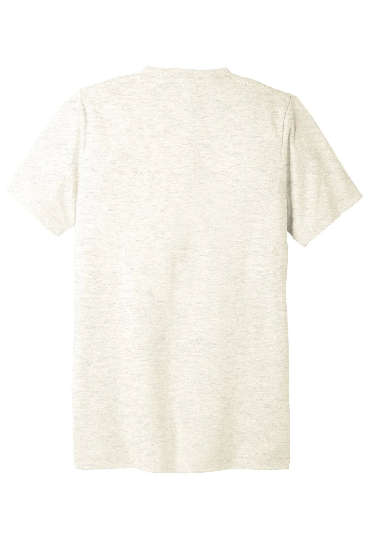 BELLA CANVAS  Unisex Triblend Short Sleeve V-Neck Te. BC3415 Oatmeal Triblend