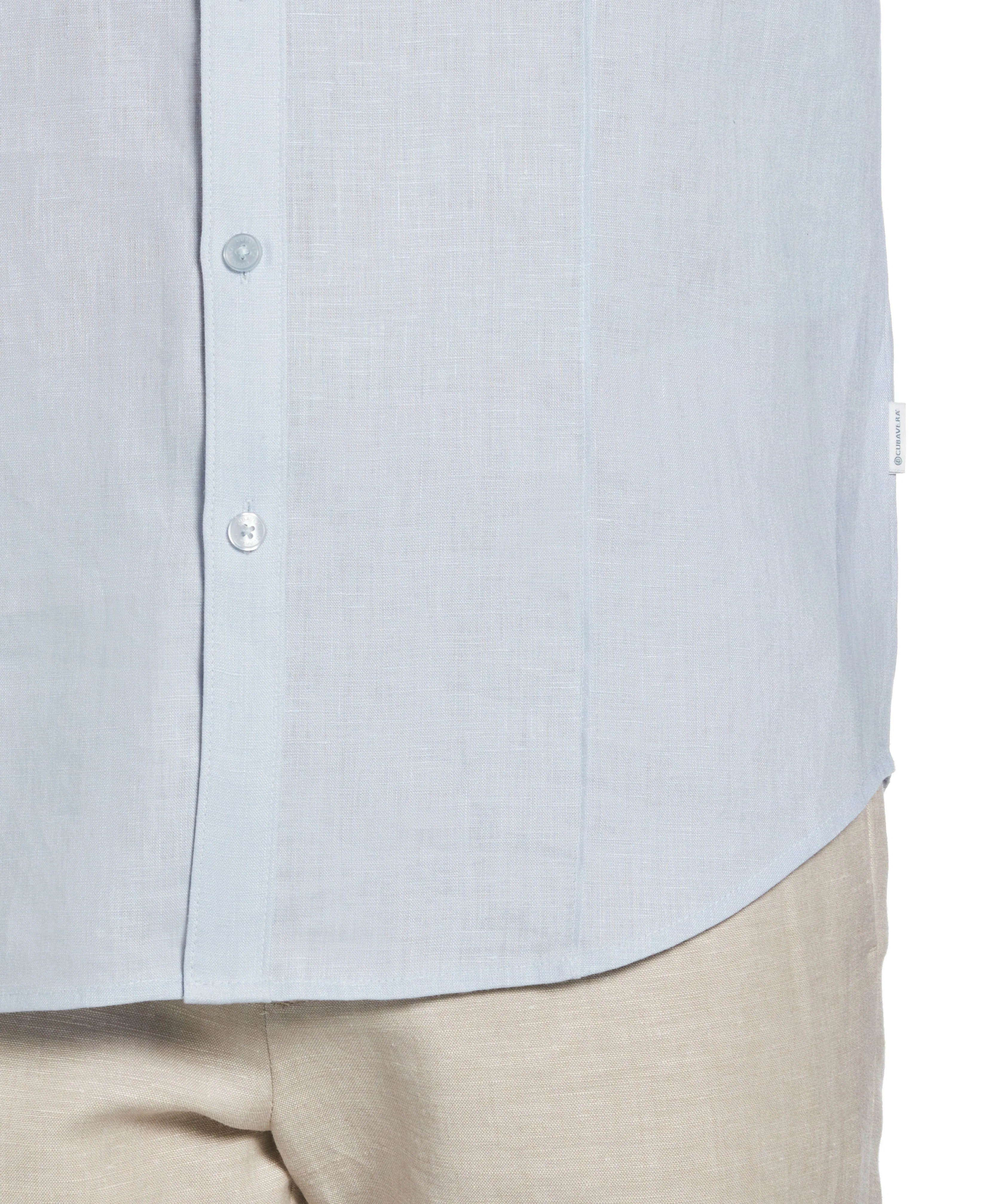 Big & Tall Solid Linen Sport Shirt
