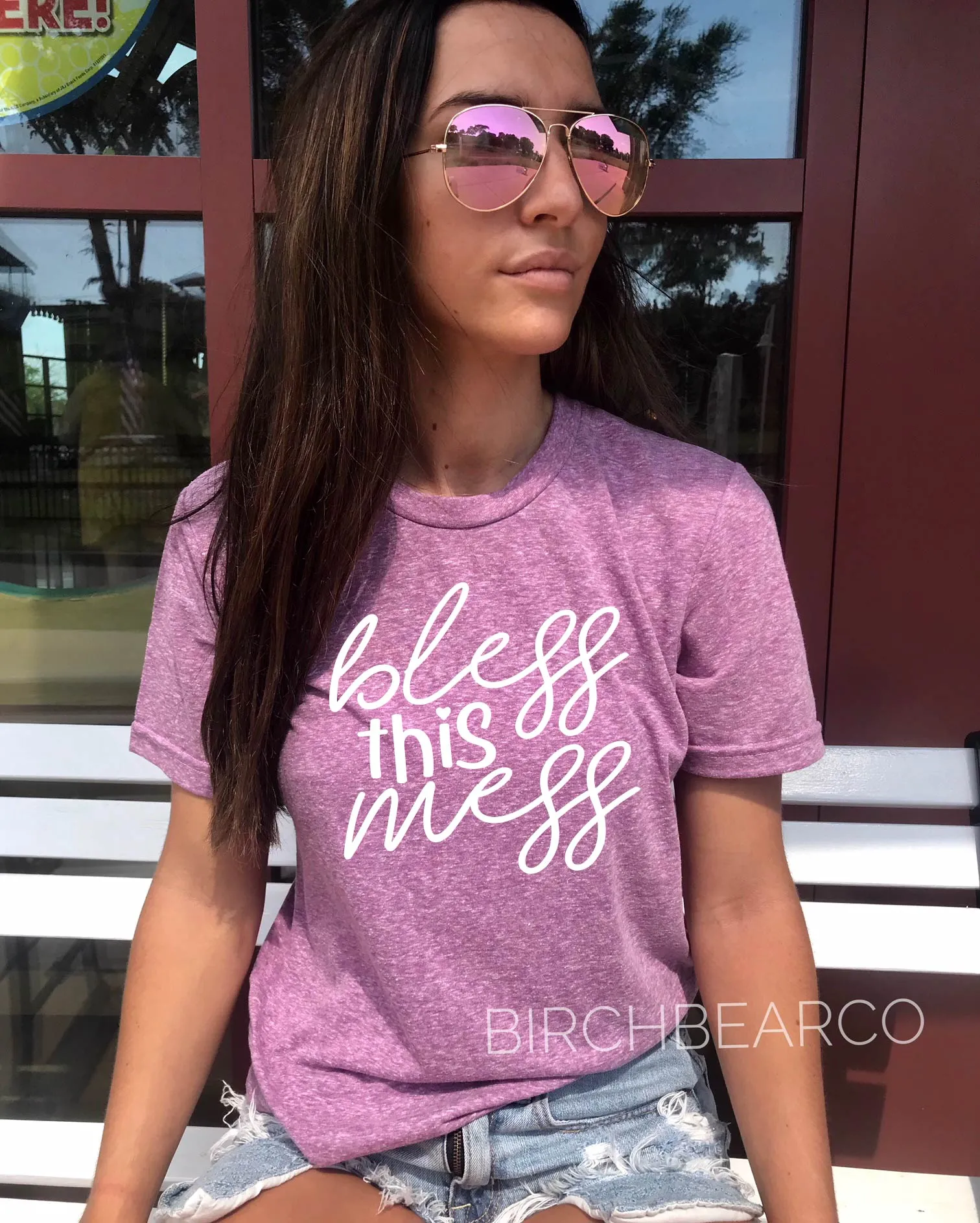 Bless This Mess Shirt | Unisex Crew