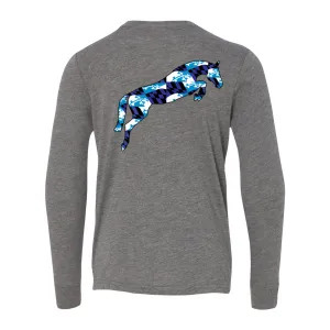 Blue Flag Kid's - Youth Jersey Long Sleeve Tee