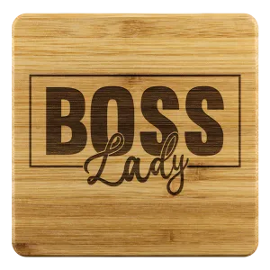 Boss Lady | Bamboo Coasters