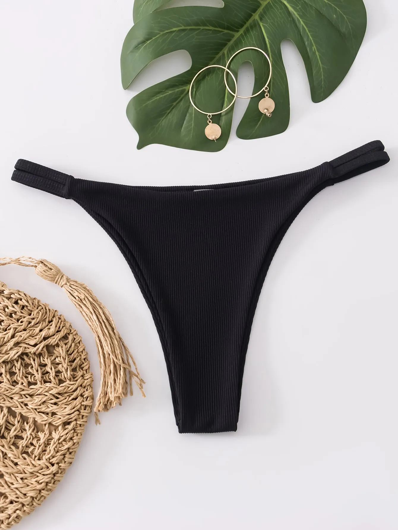 Bragas bikini tanga de canalé