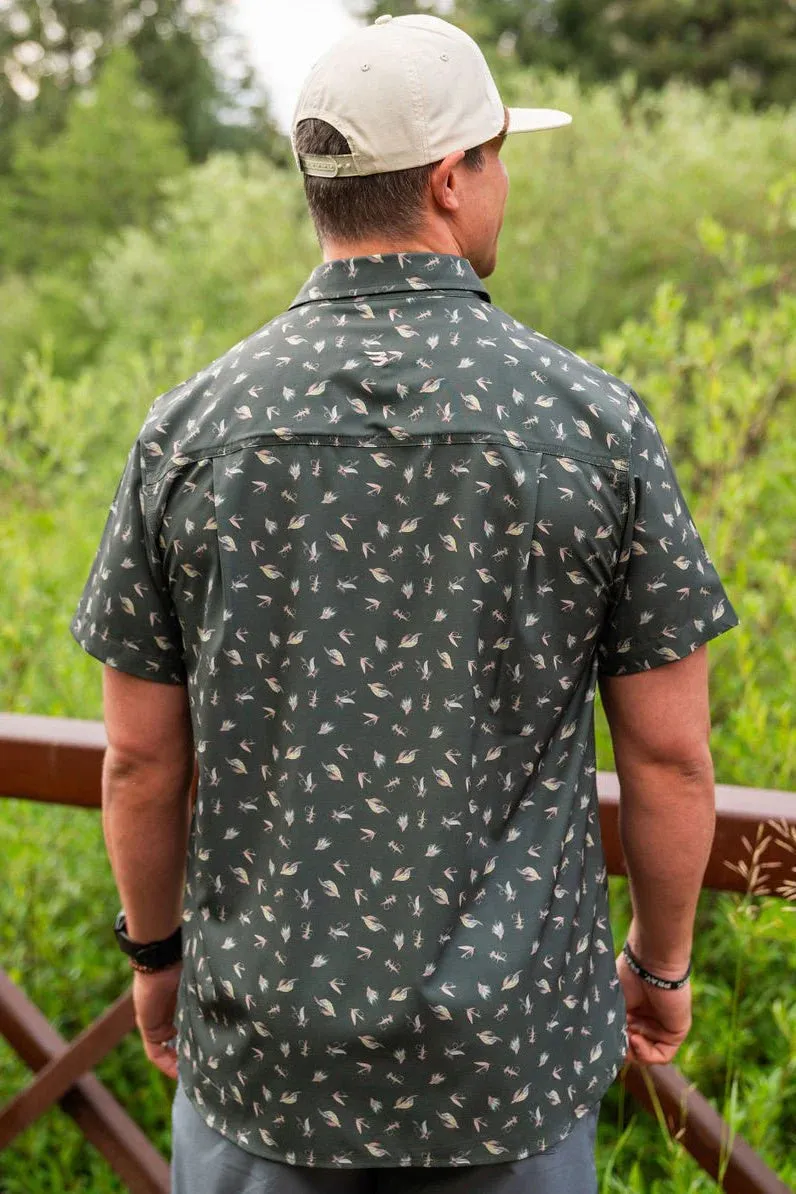 Burlebo On the Fly Performance Button Up