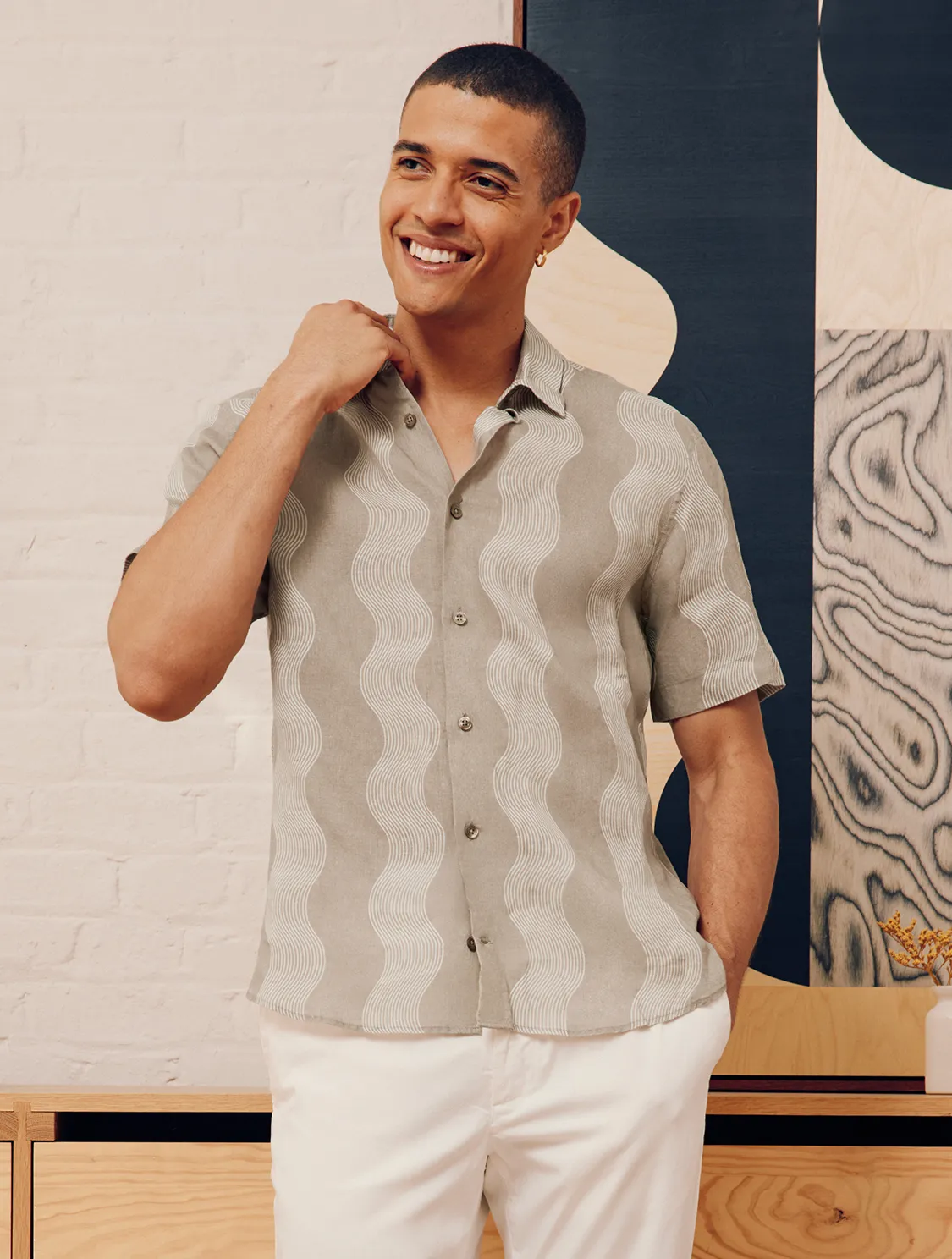 CASTRO CABANA LINEN SHIRT