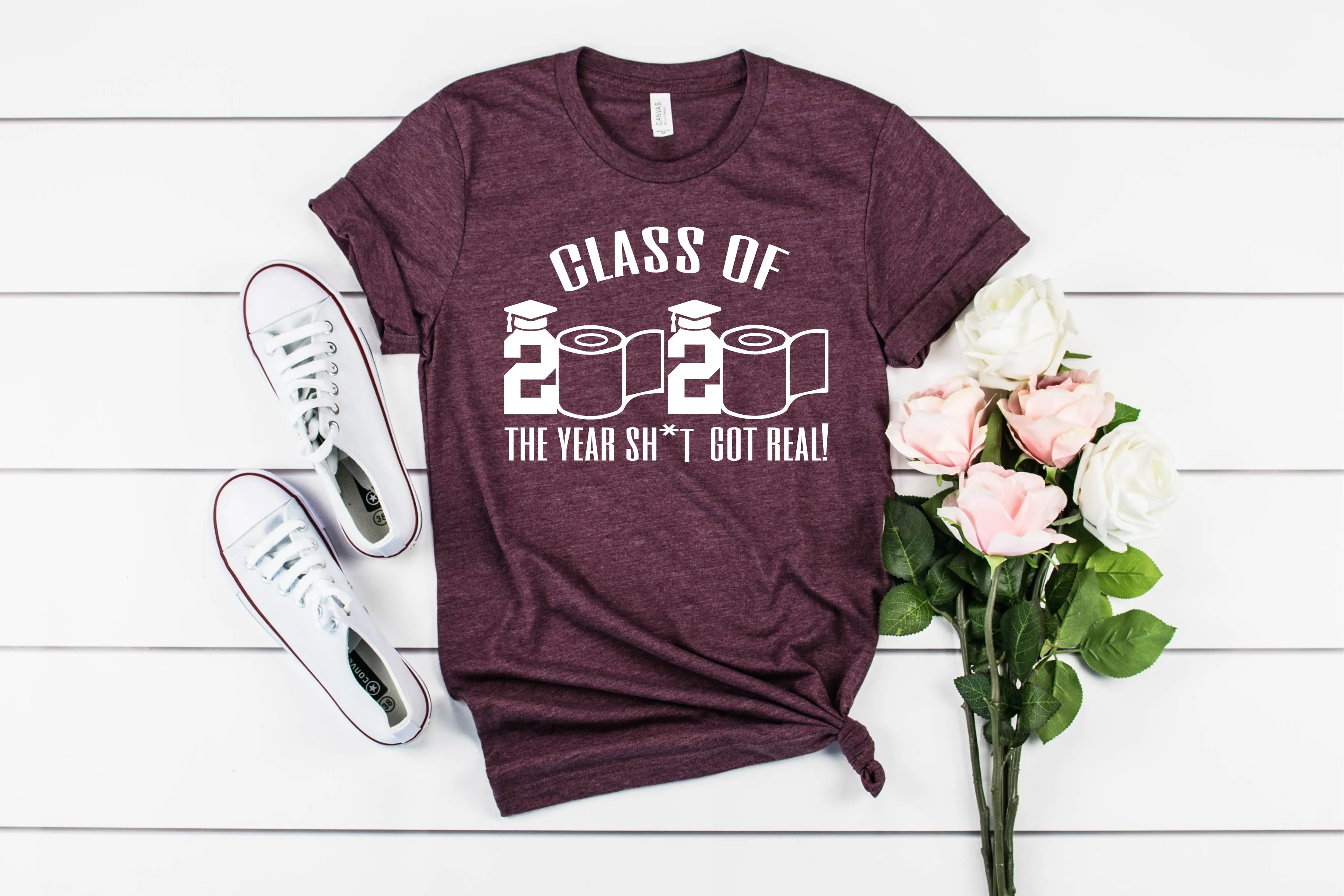 Class of 2020 The Year Shit Got Real | Unisex Crew