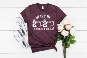 Class of 2020 The Year Shit Got Real | Unisex Crew