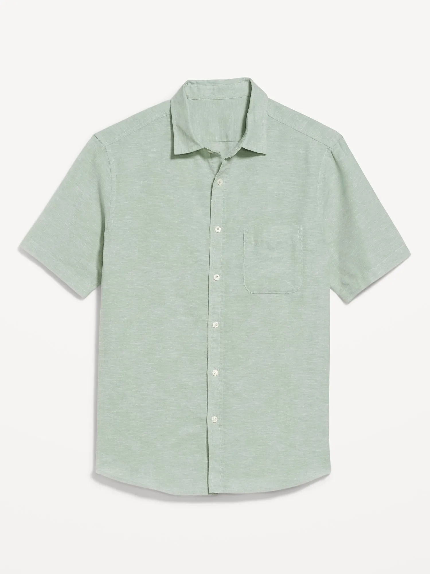 Classic Fit Everyday Linen-Blend Shirt