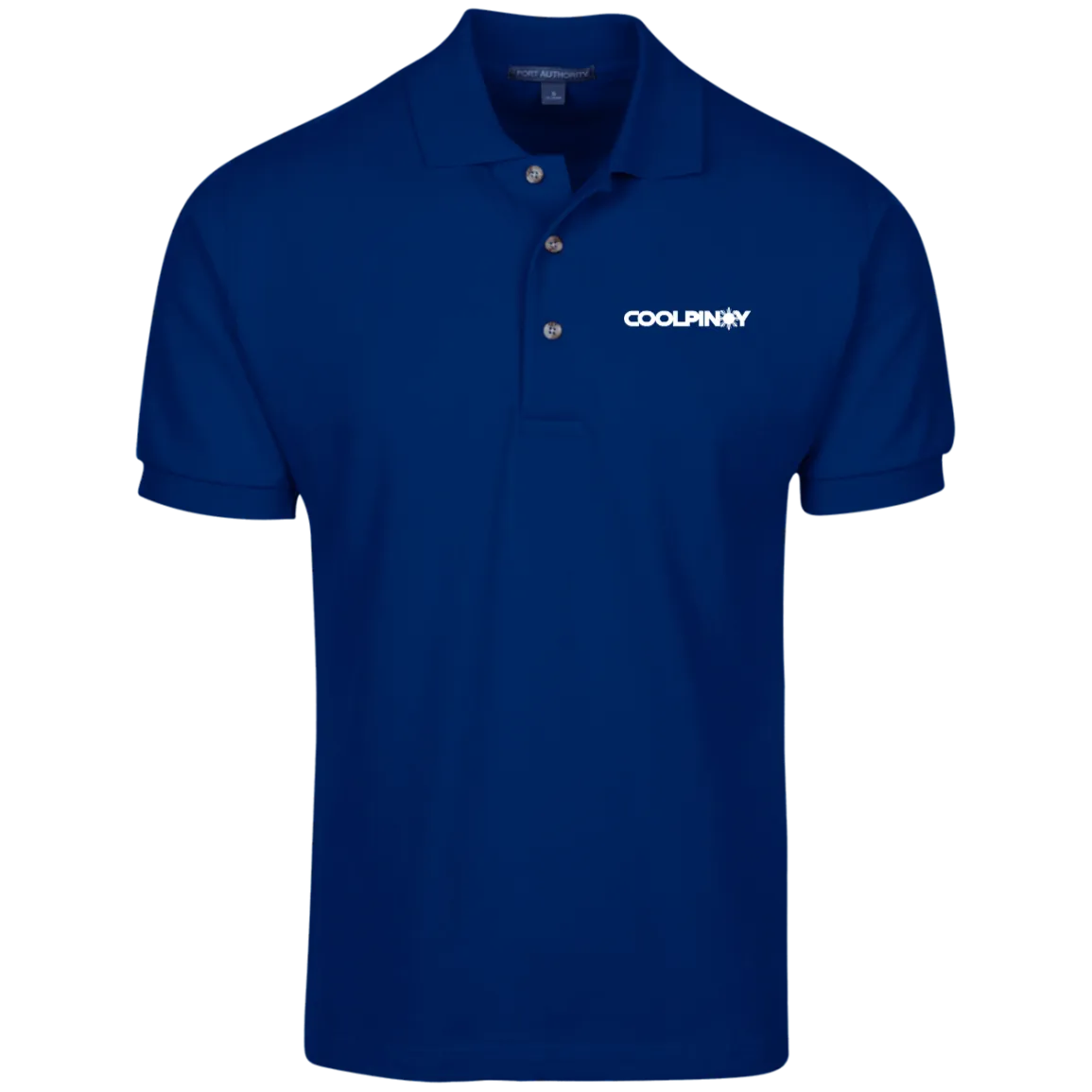 CoolPinoy Logo with Sun Cotton Knit Polo