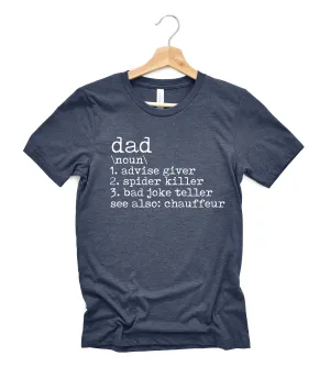 Dad Definition Shirt | Mens Shirt | Dad Shirt | Husband Shirt