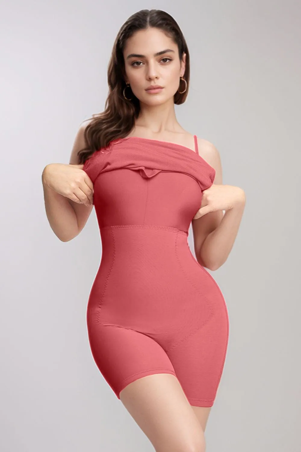 Daphne Built-In Shapewear Sleeveless Maxi Dress