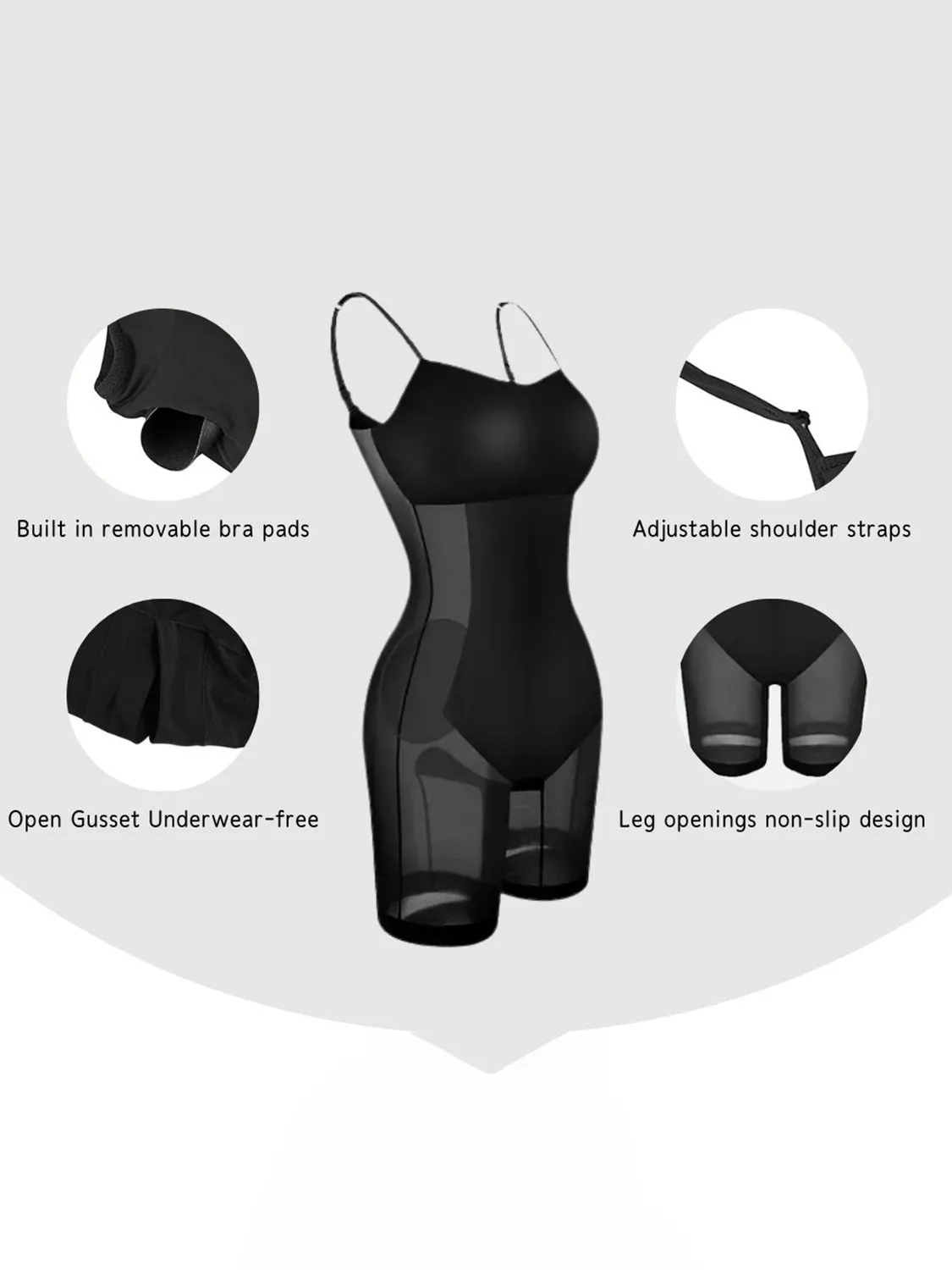 Daphne Built-In Shapewear Sleeveless Maxi Dress