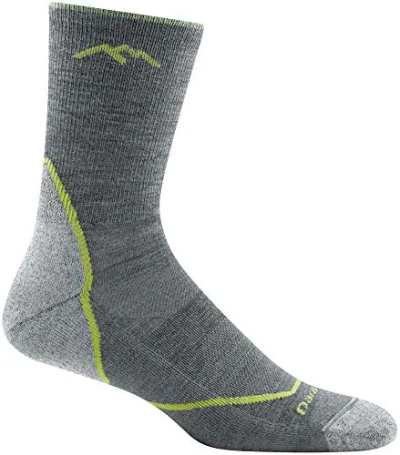 Darn Tough Mens 1972 Light Hiker Micro Crew Lightweight with Cushion Merino Wool Socks