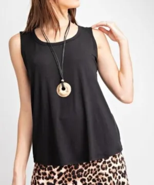 Darsa Noir Tank Top