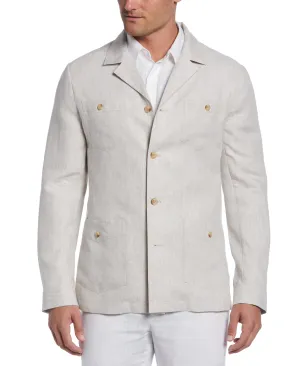 Delave Linen Guayabera Jacket