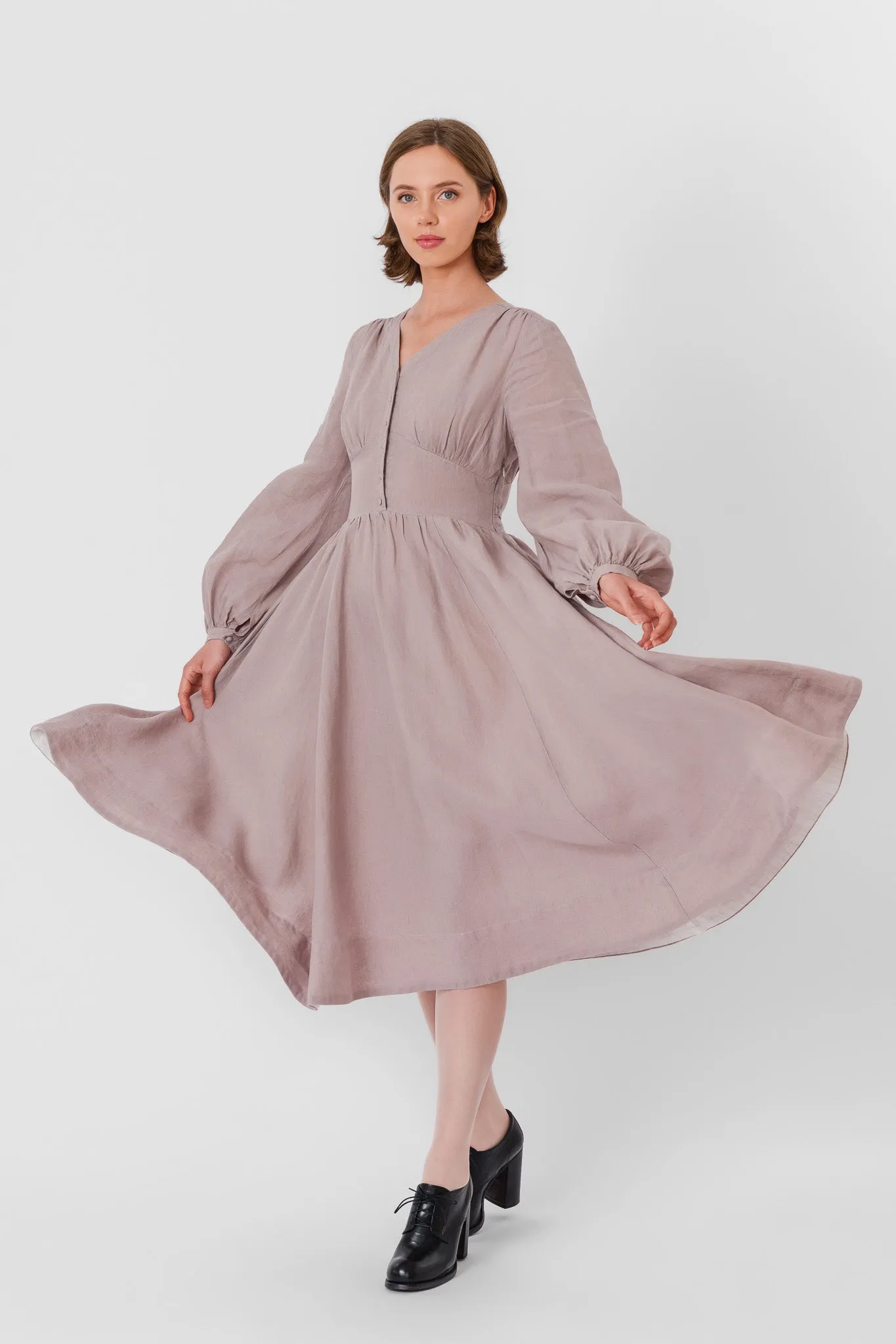 Diane Dress, Long Sleeve