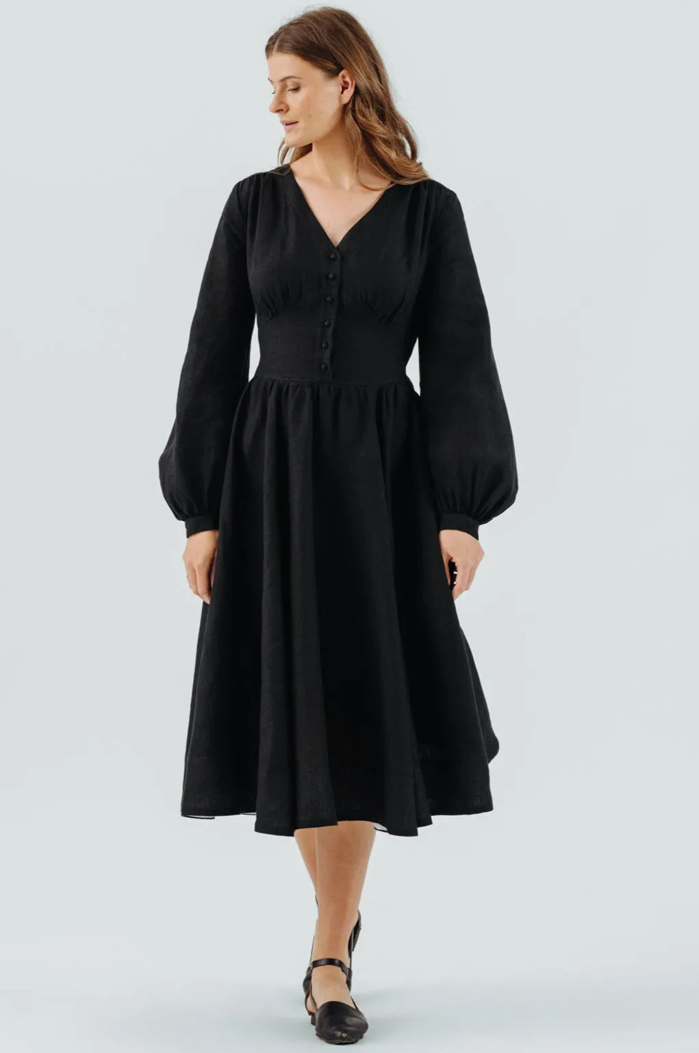 Diane Dress, Long Sleeve
