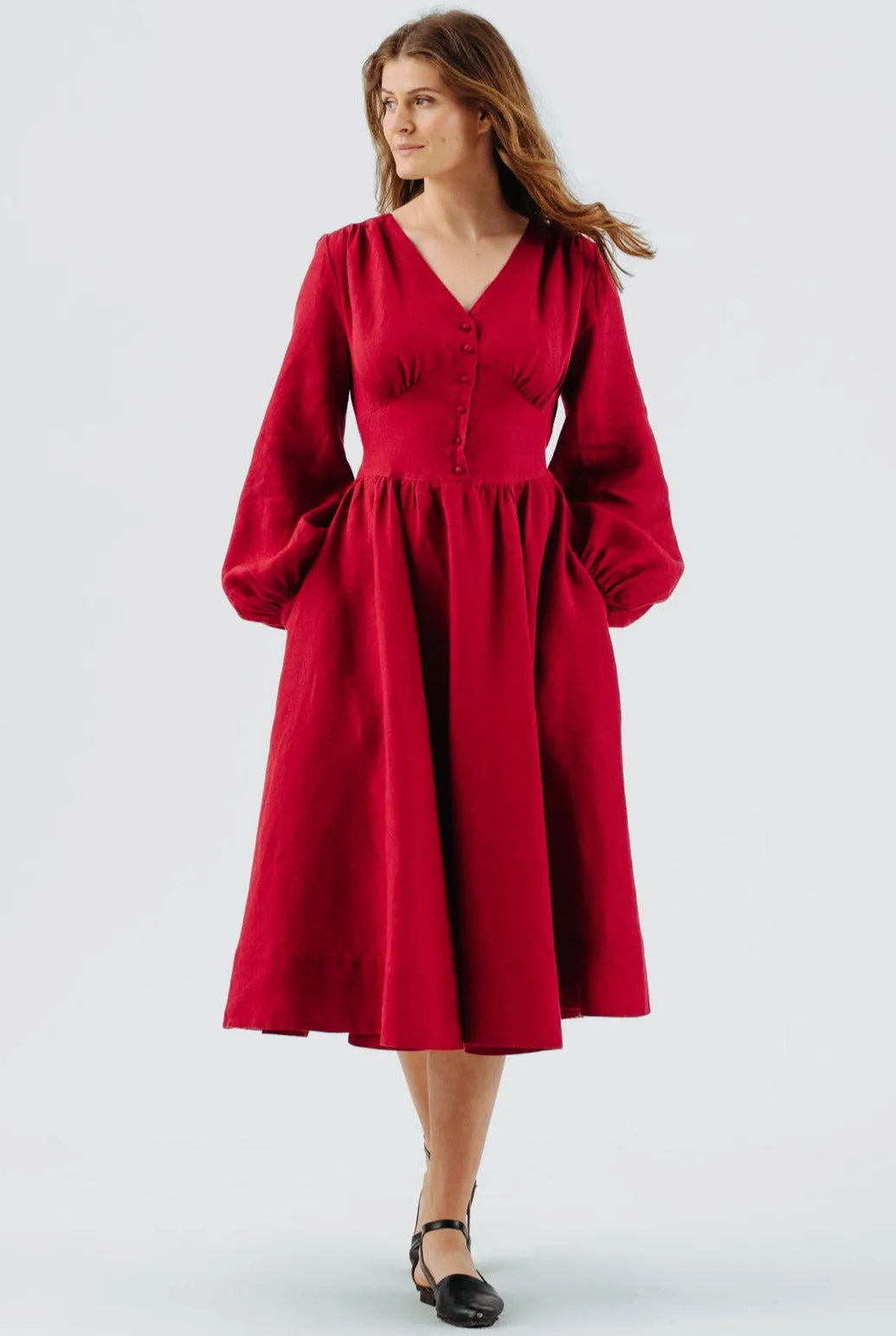 Diane Dress, Long Sleeve