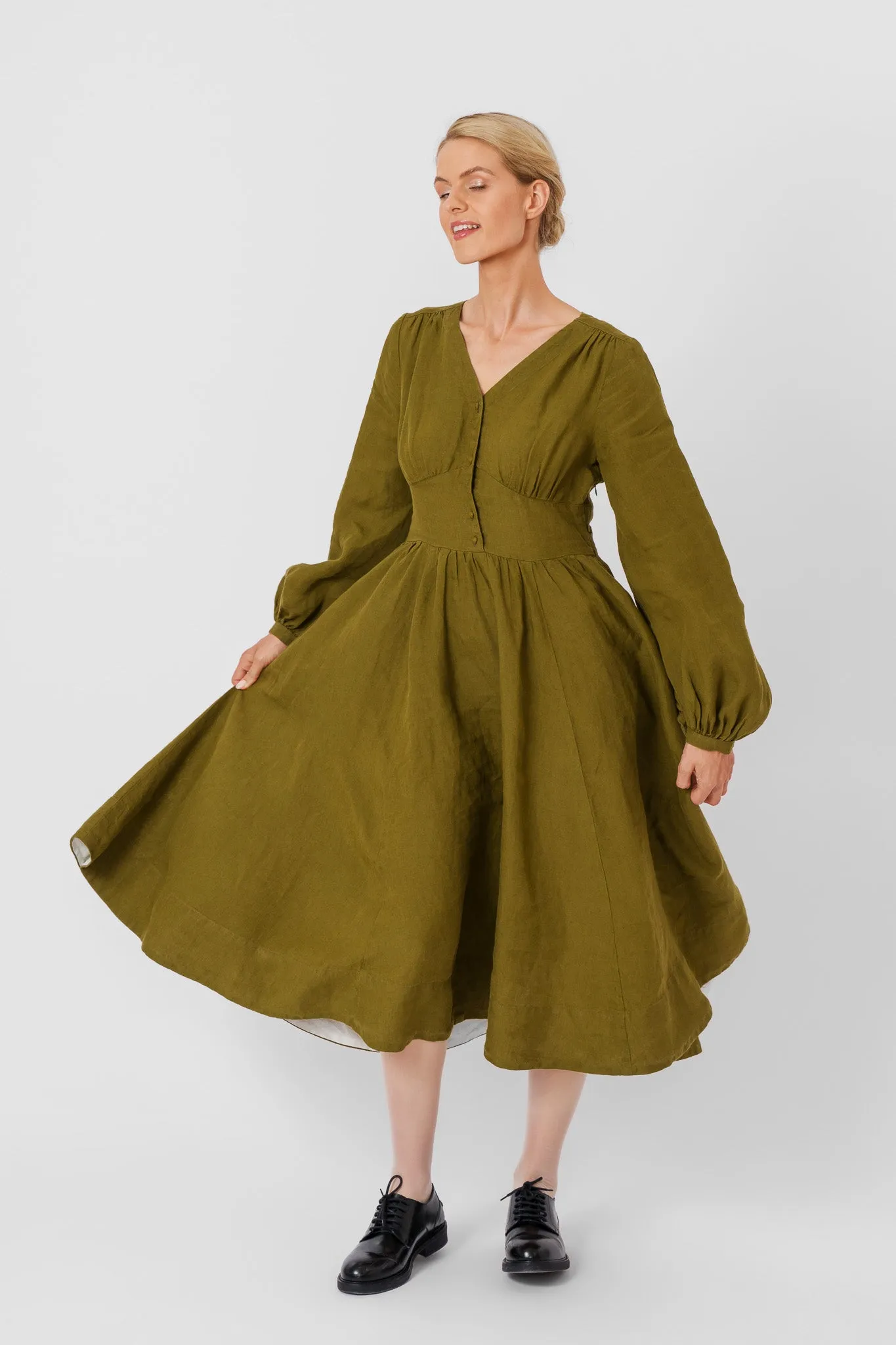 Diane Dress, Long Sleeve
