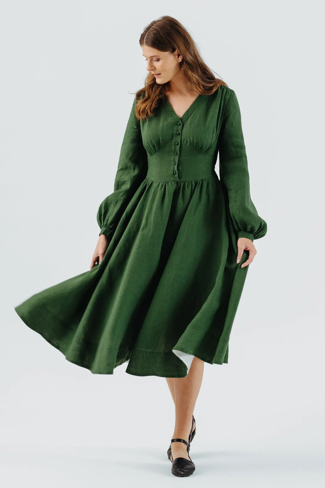 Diane Dress, Long Sleeve