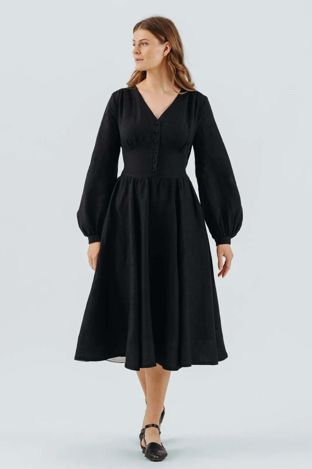 Diane Dress, Long Sleeve
