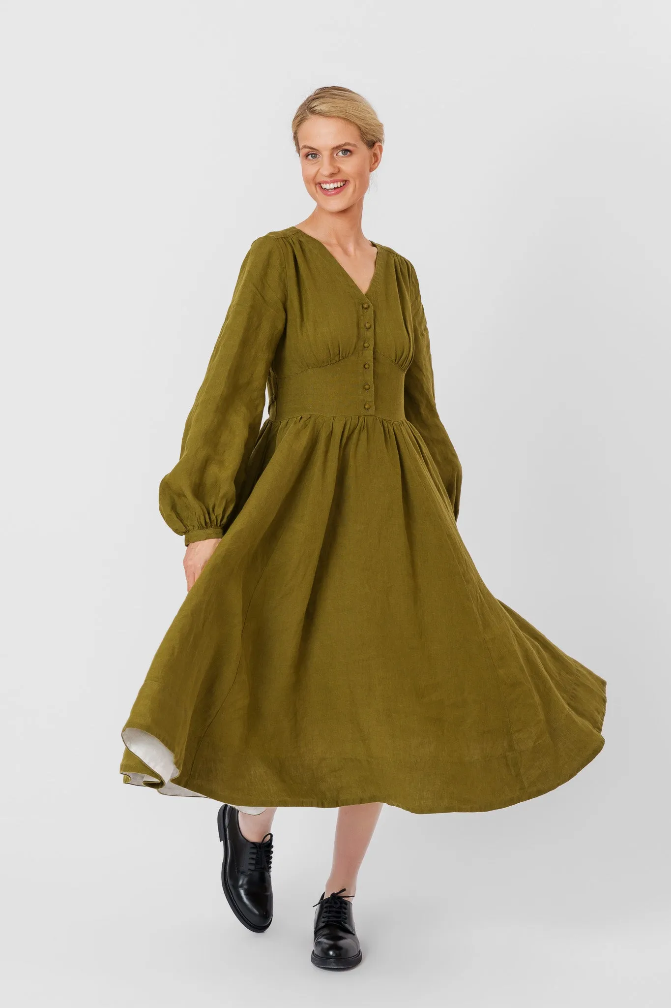 Diane Dress, Long Sleeve