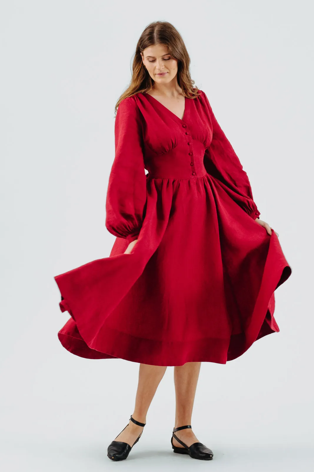 Diane Dress, Long Sleeve