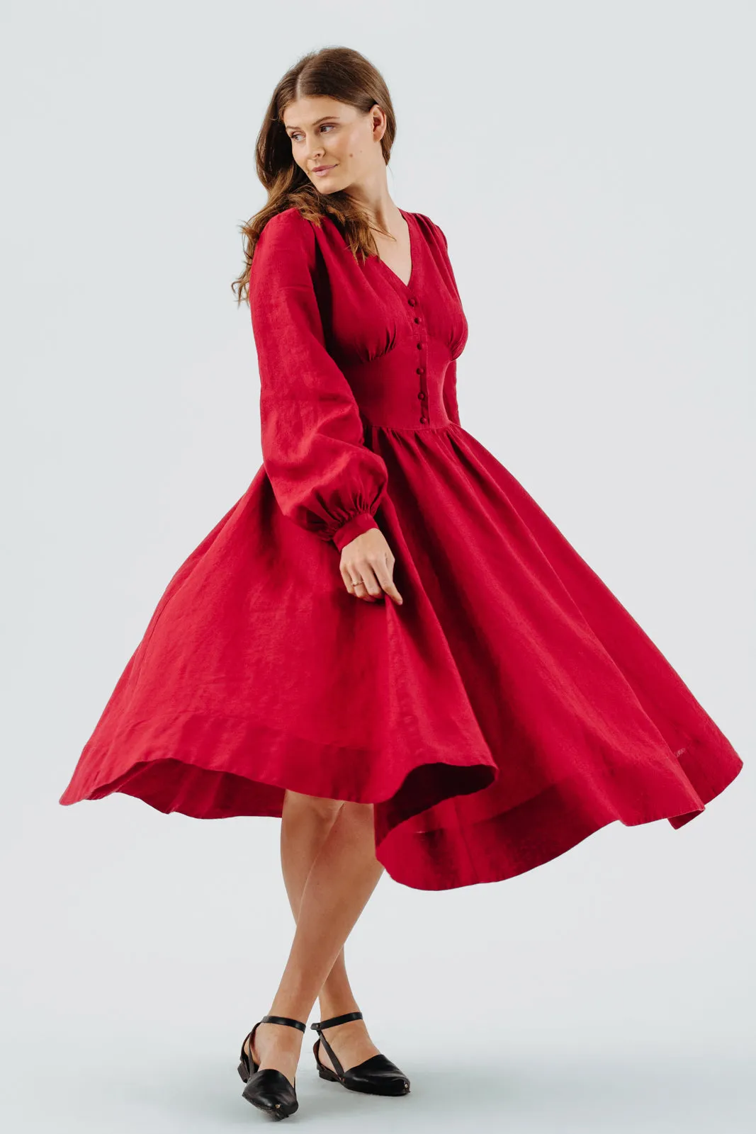 Diane Dress, Long Sleeve