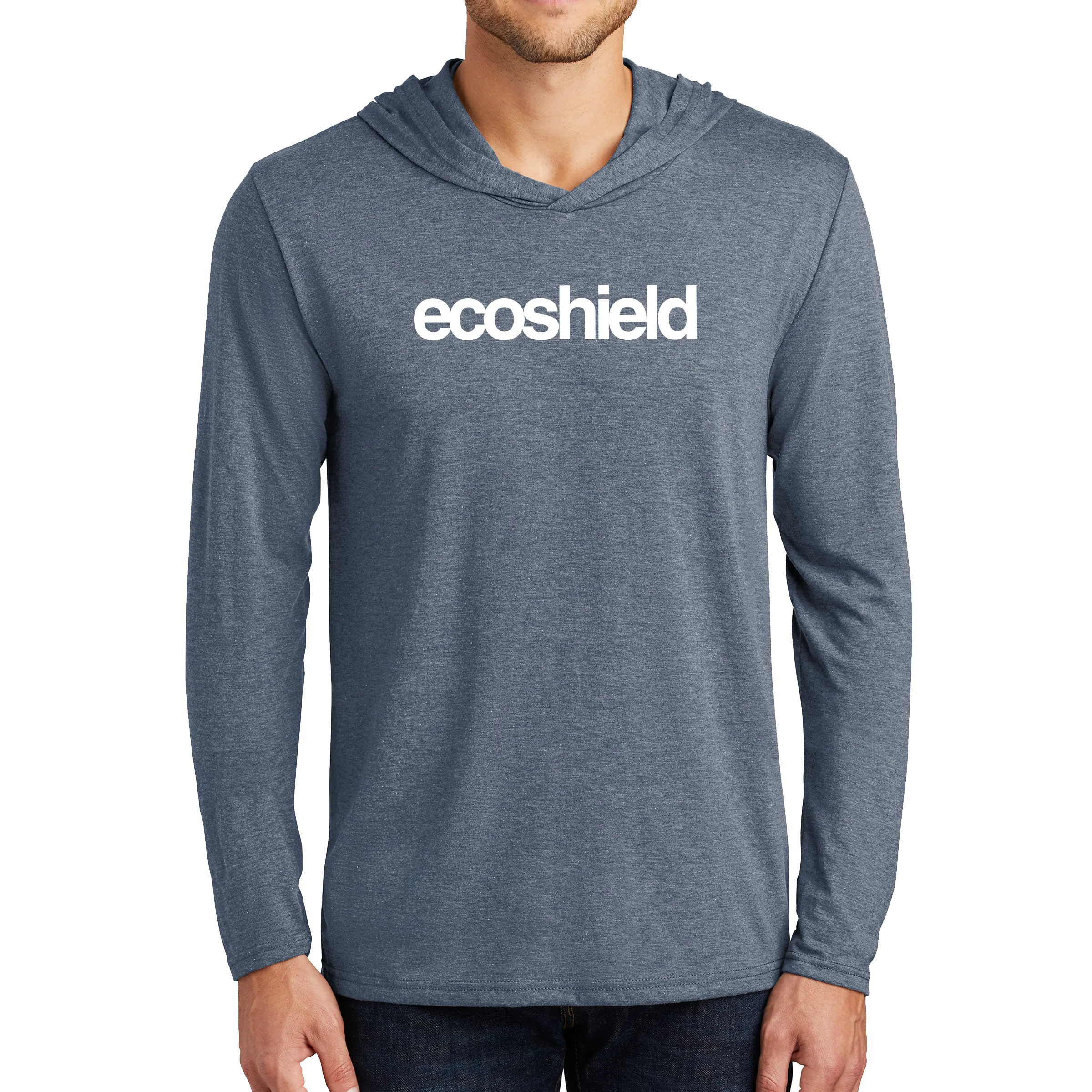 District Made Mens Perfect Tri Long Sleeve Hoodie
