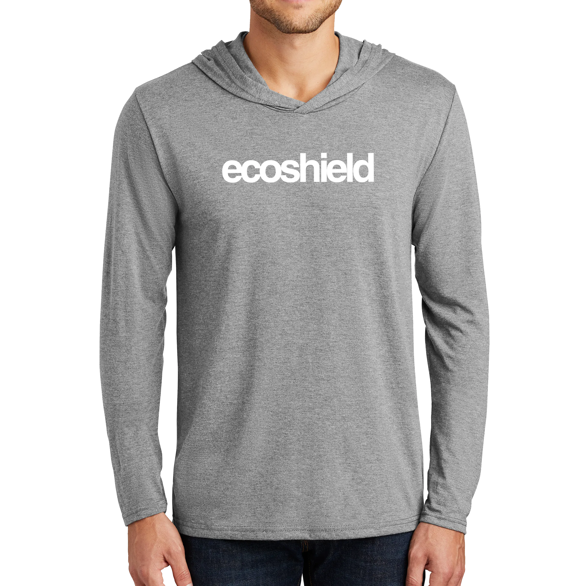 District Made Mens Perfect Tri Long Sleeve Hoodie