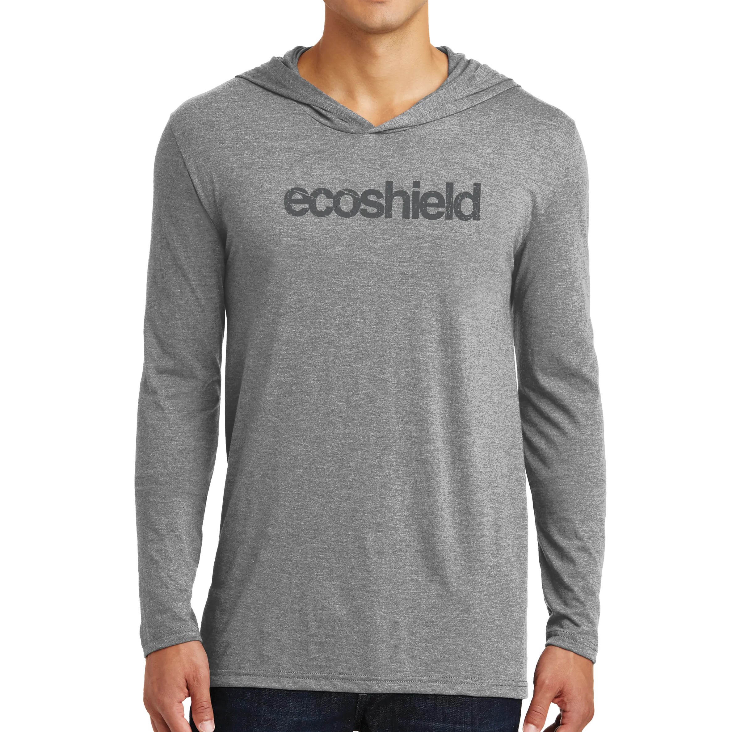 District Made Mens Perfect Tri Long Sleeve Hoodie