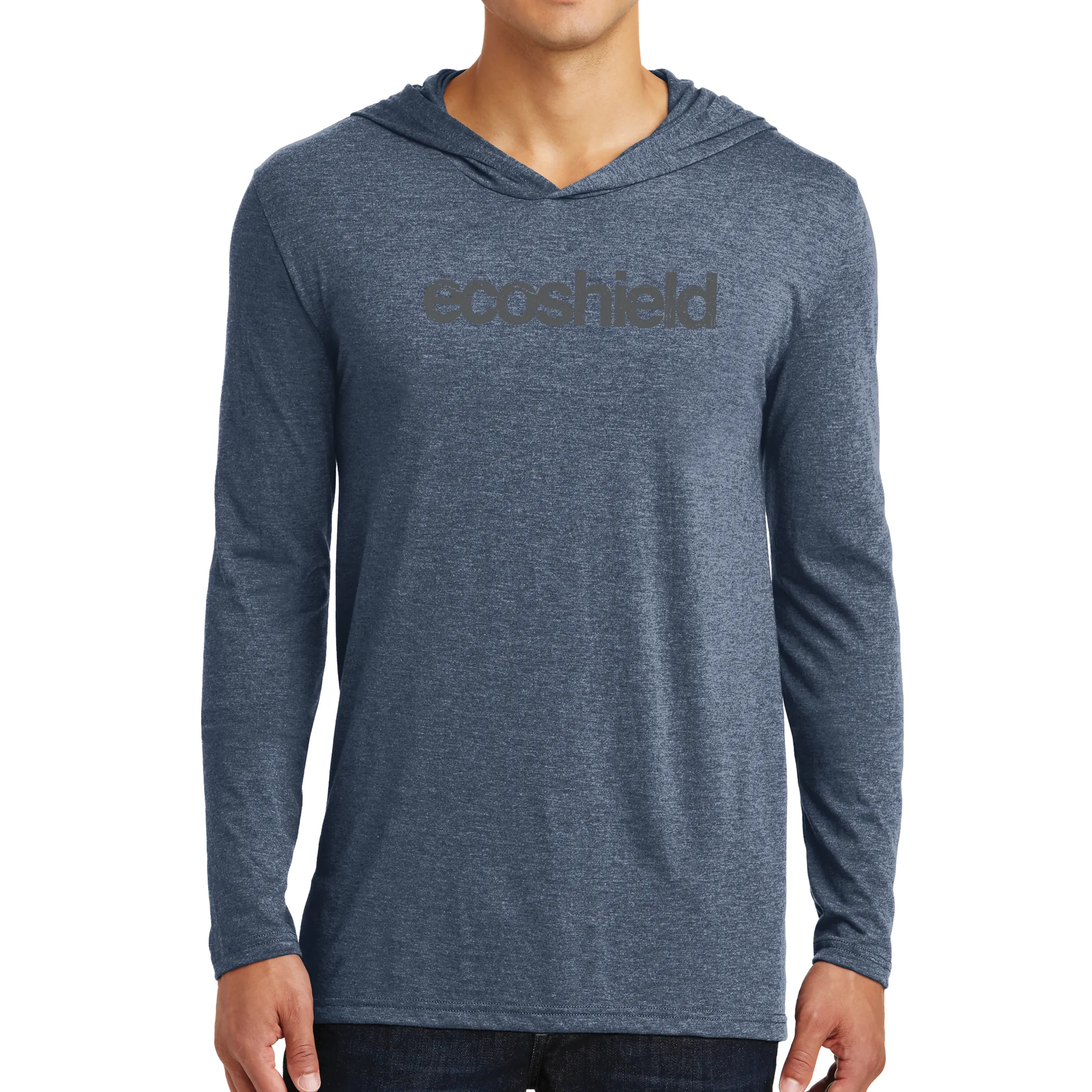 District Made Mens Perfect Tri Long Sleeve Hoodie