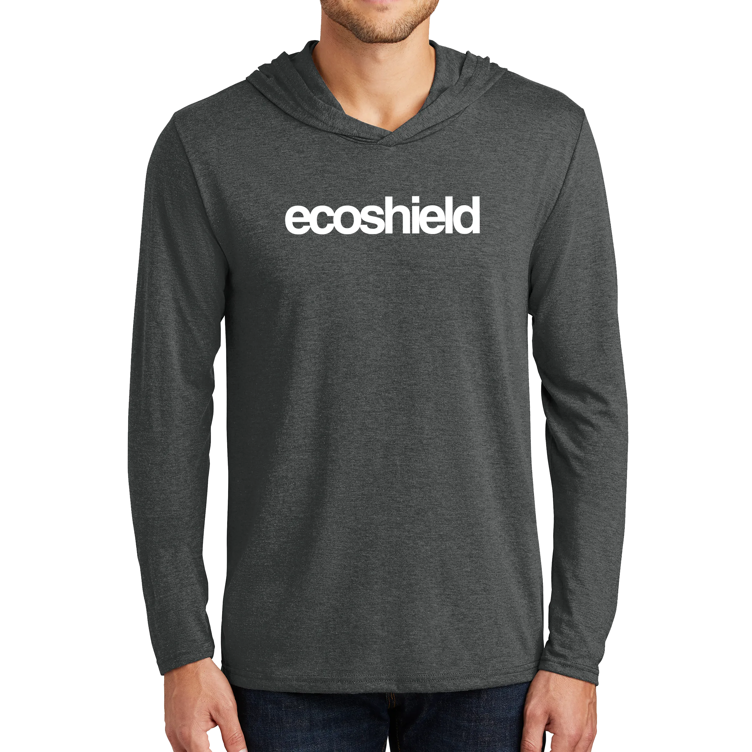District Made Mens Perfect Tri Long Sleeve Hoodie