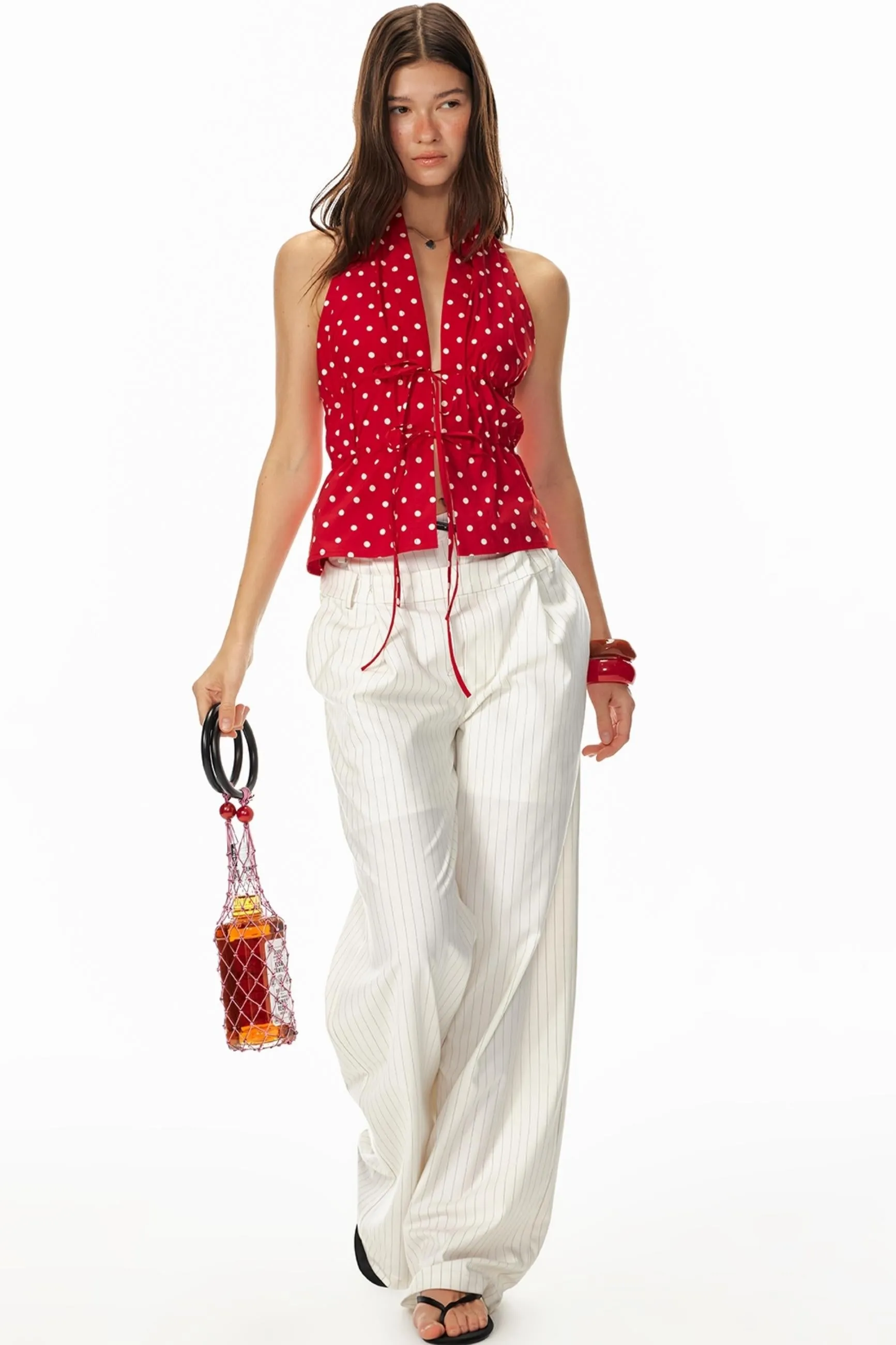 Dot Halter Vest
