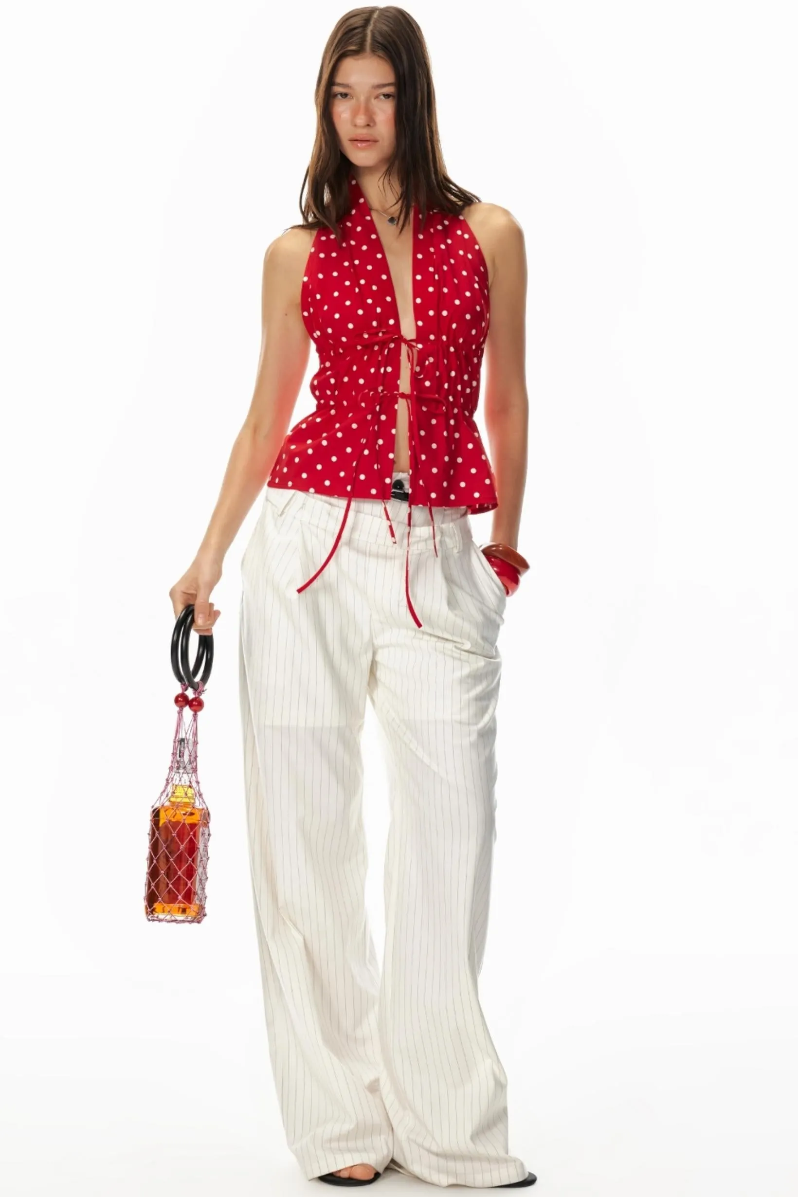 Dot Halter Vest