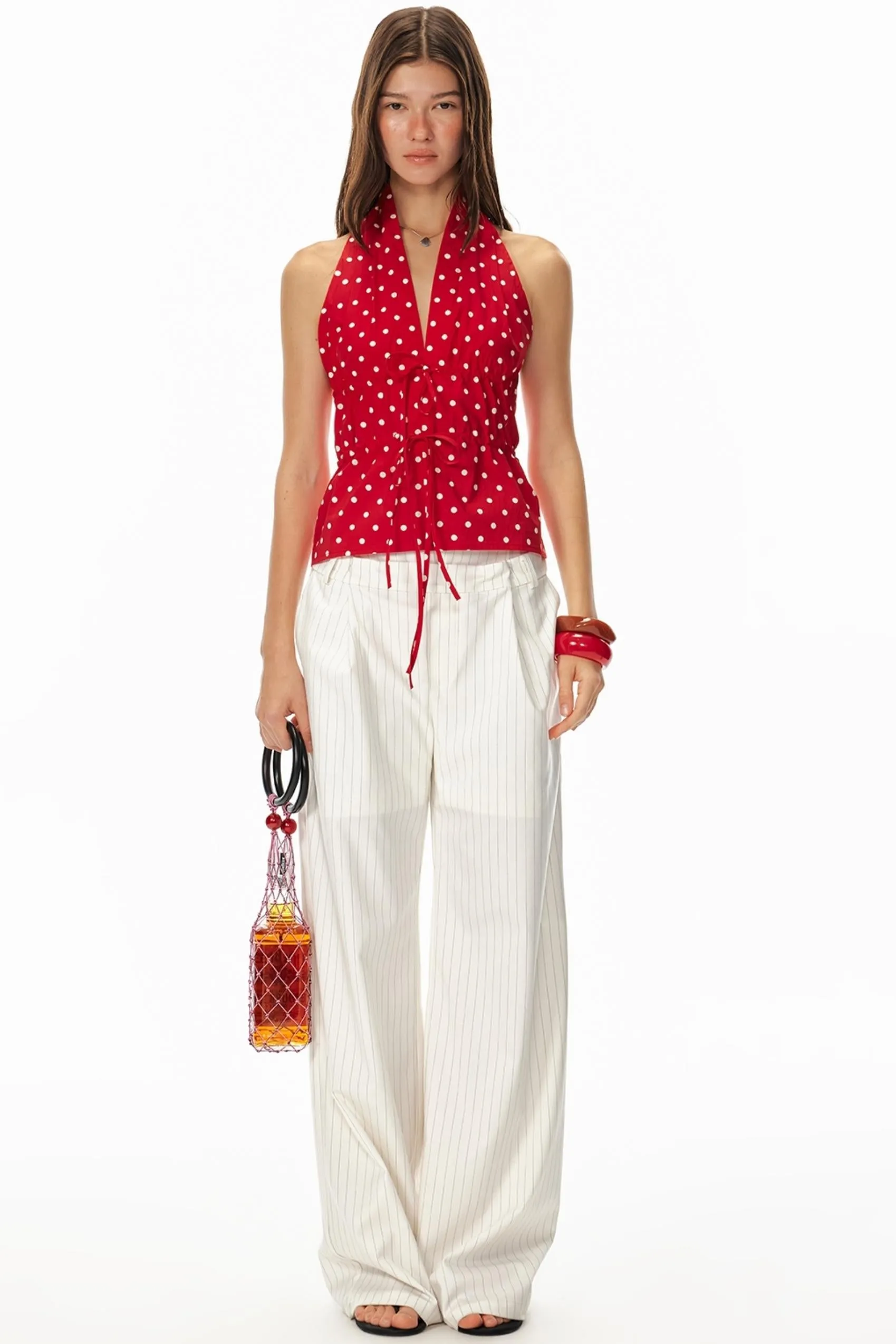 Dot Halter Vest