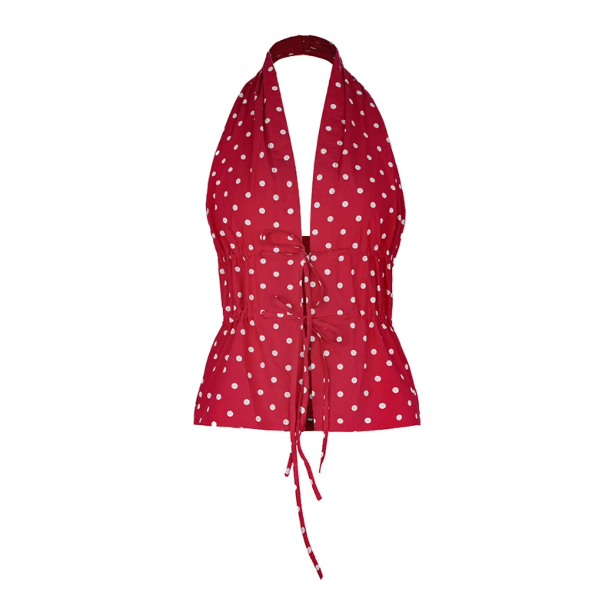 Dot Halter Vest