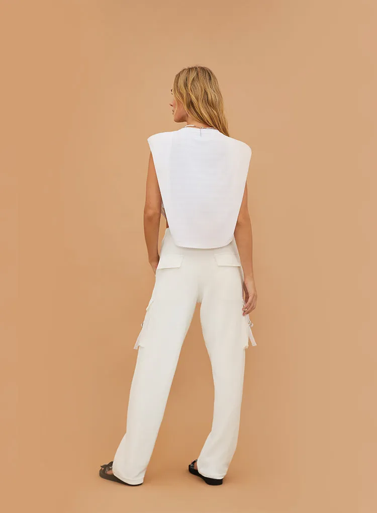 DUNES MUSCLE CROP TEE