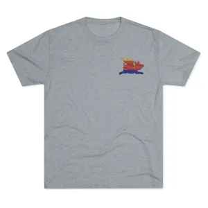 E-2 Sunset Theme - “Go Ugly Early” Unisex Tri-Blend Crew Tee