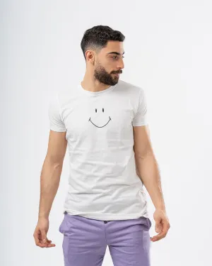 Embroidered Men's Short Sleeve T-shirt