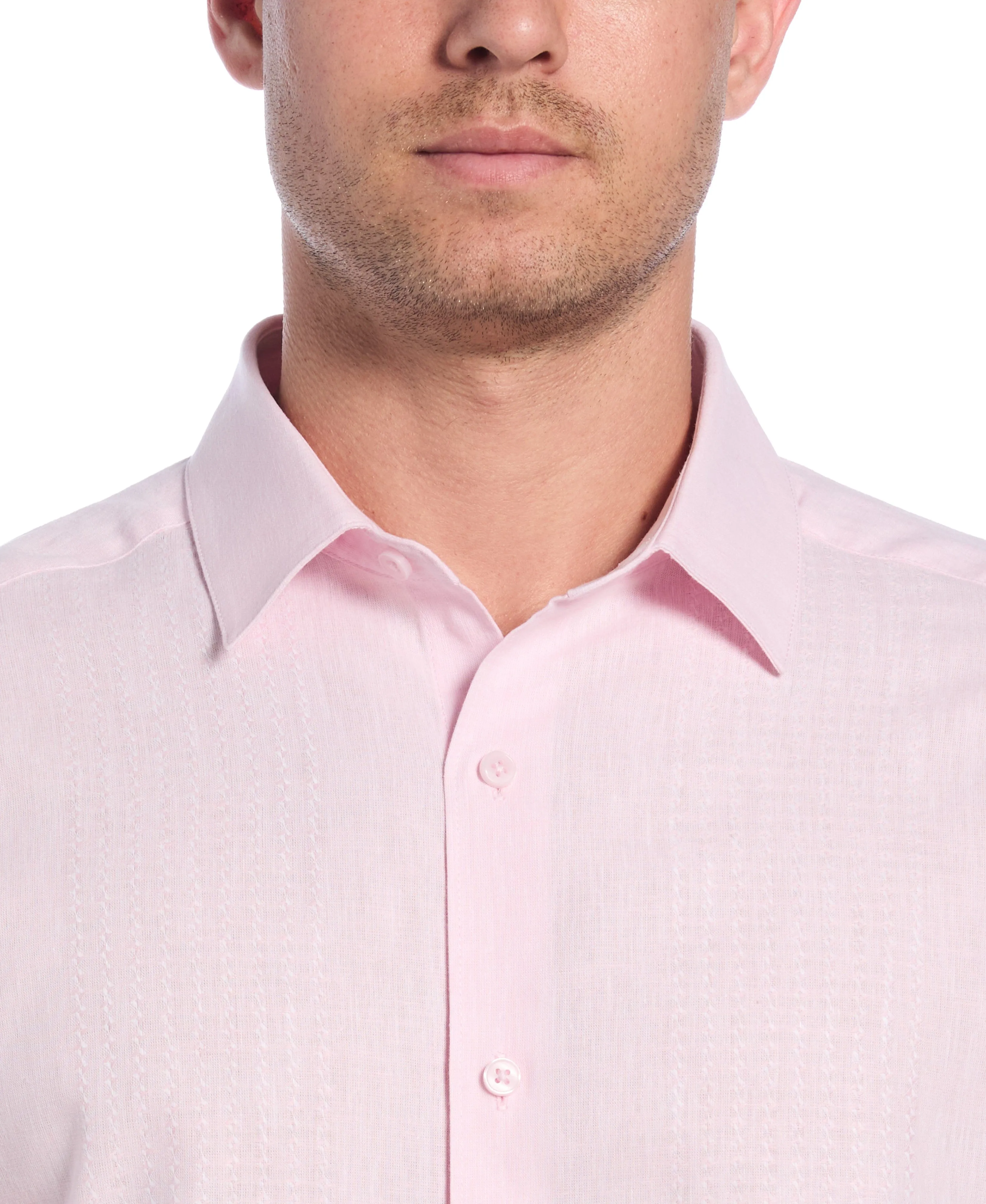 Engineered Dobby Panels Shirt