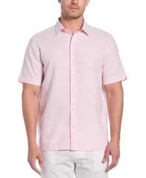 Engineered Dobby Panels Shirt