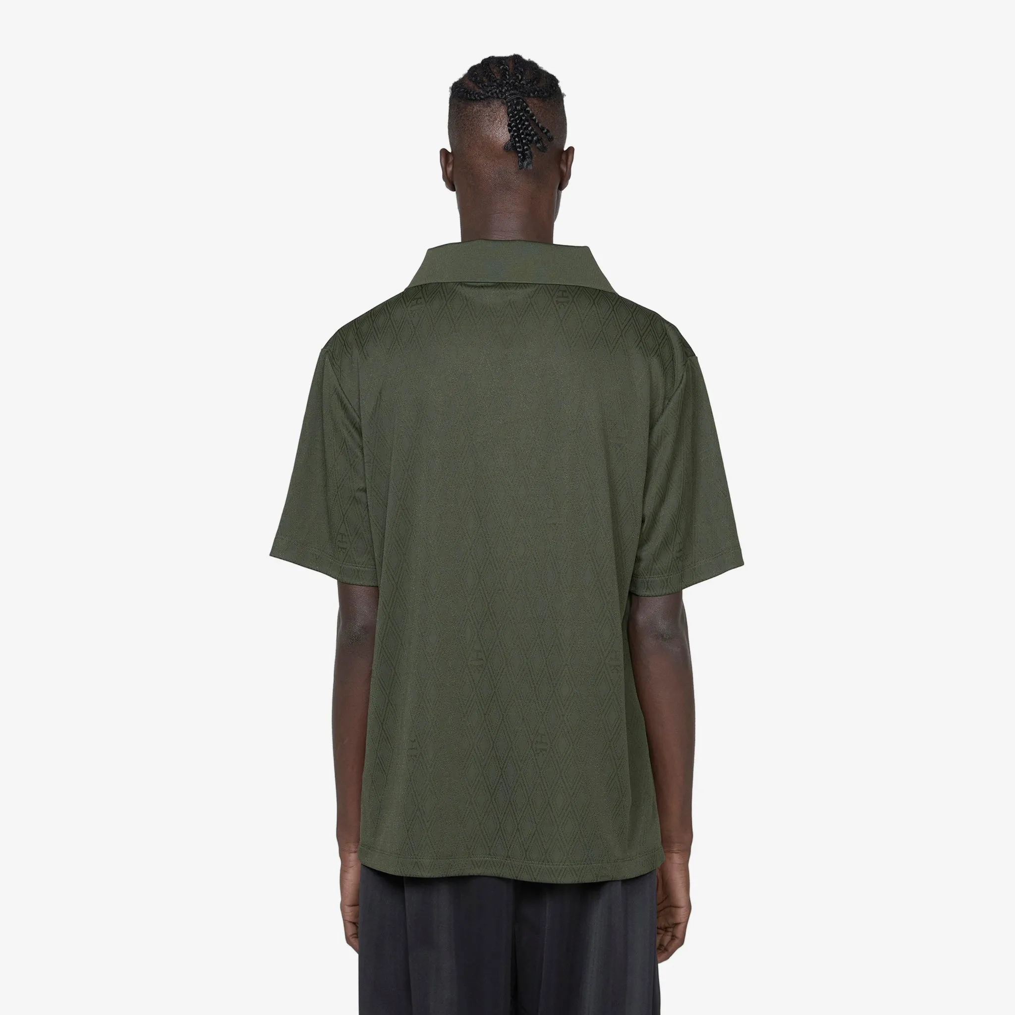 Football Short Sleeve T-Shirt Dark Green