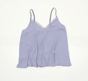 Gilligan & O'Malley Ladies Stretch Pajama Sleep Cami Blue Medium