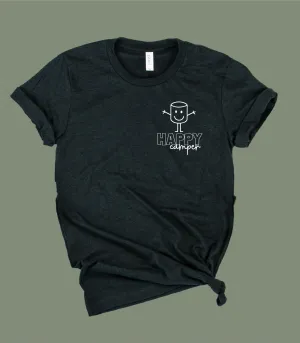 Happy Camper Shirt | Funny Camping Shirt | Unisex Crew