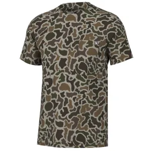 Heather Blend Crewneck Short Sleeve T-Shirt in Localflage