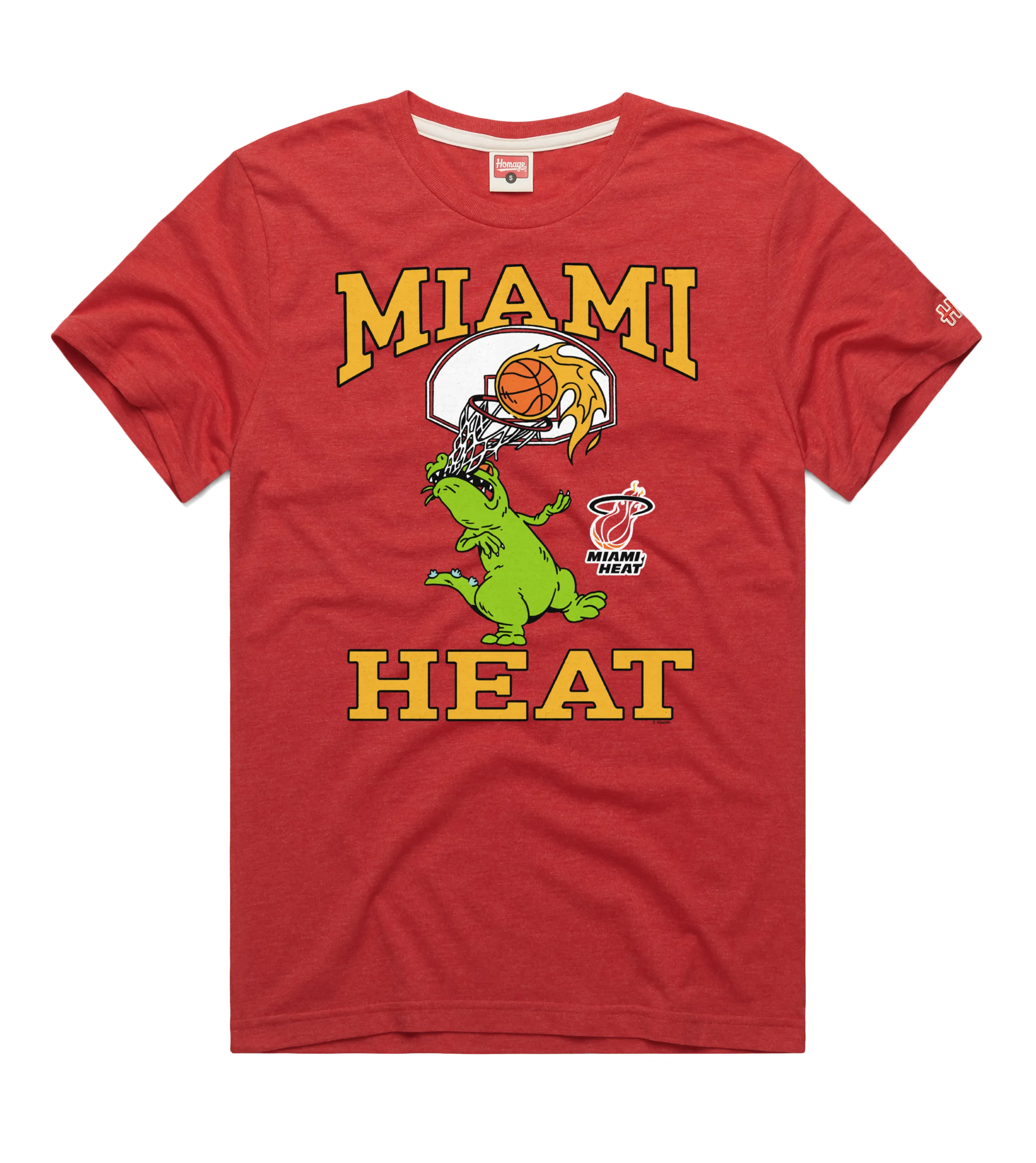 Homage Miami HEAT Reptar Red Tee