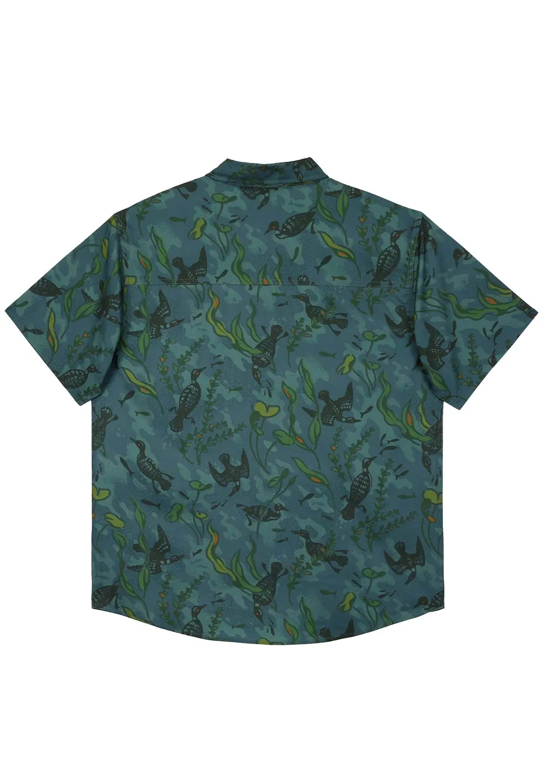 Hooké Men's Diving Loonie Button Up Shirt