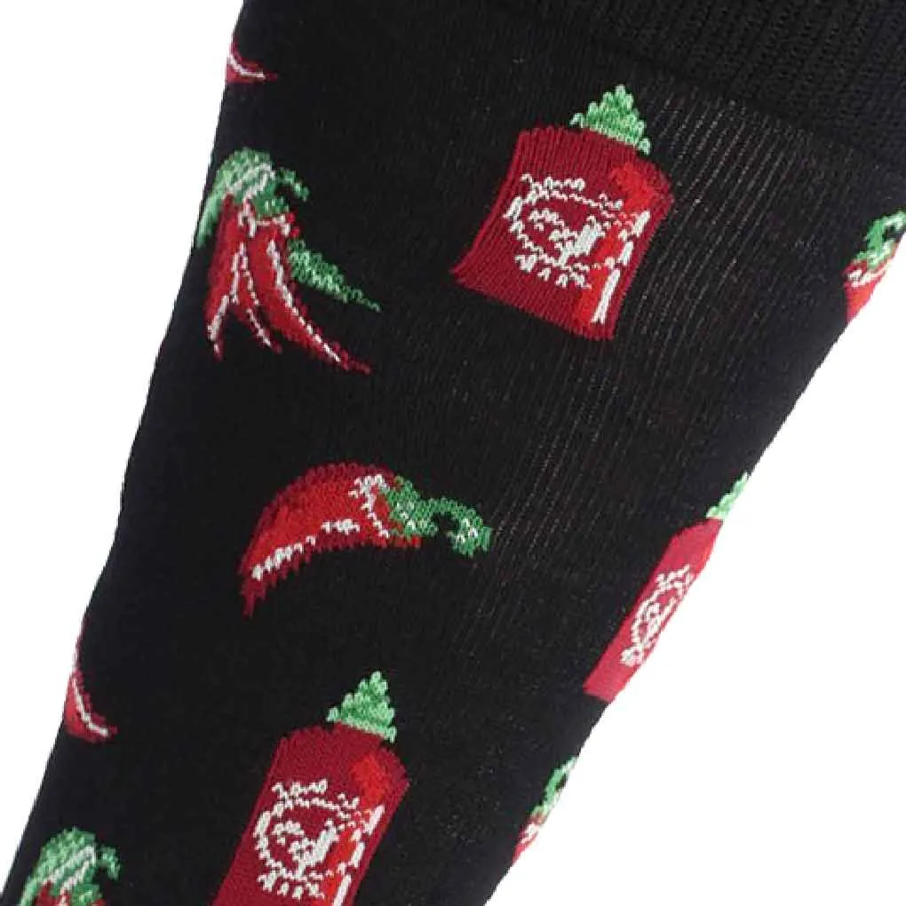 Hot Stuff Sriracha Socks
