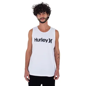 Hurley Everyday One & Only Solid Tank Top Vest - White
